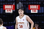 全场最高😍李月汝欧女杯16中10砍24分11板 小宝加盟以来6战全胜
