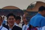 这身形太瞩目了！姚明受邀观礼九三阅兵仪式 和霍启刚&ldquo;同框了&rdquo;